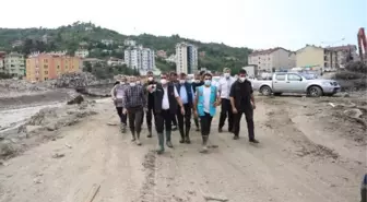 Selden etkilenen Bozkurt, Abana ve İnebolu ilçelerine doğal gaz arzı için ilk adım atıldı