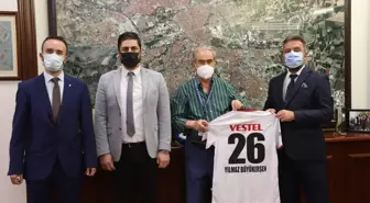 Eskişehir Yönetimi'nden Başkan Büyükerşen'e ziyaret