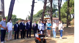 MEB'in Ar-Ge merkezi, tarım ve otomotiv liseleri 'akıllı tarım robotu' geliştirdi