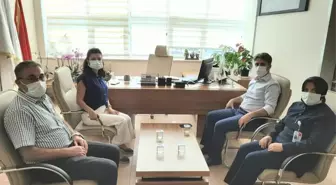 Seydişehir Kaymakamı Aydın Erdoğan veda ziyaretinde bulundu