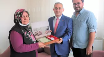 Başkan Işık'tan şehit ailesine ziyaret