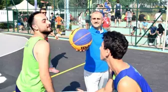 Çayırova'da sokak basketbolu heyecanı başladı