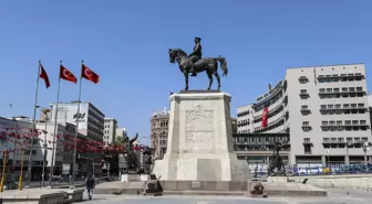 Ulus'taki Ankara Zafer Anıtı'nın restorasyonu tamamlandı