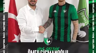 Denizlispor'da Ömer Şişmanoğlu imzaladı