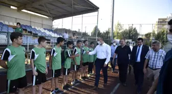 Vali Soytürk, Kilis Belediyespor antrenmanını ziyaret etti