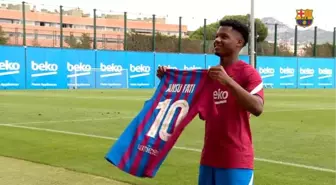 Barcelona'da 10 Numaranın Yeni Sahibi: Ansu Fati