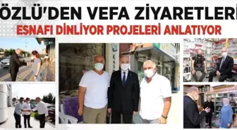 BAŞKAN ÖZLÜ SAHADAN AYRILMIYOR