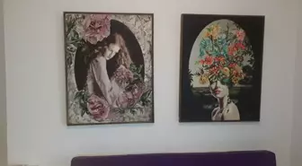 Bodrum'da ressam Pınar Kalem'in 32'inci kişisel sergisi açıldı