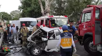 Bakırköy'de meydana gelen trafik kazasında 4 kişi yaralandı