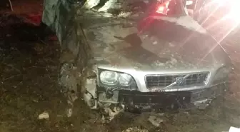 16 yaşındaki genç, takla atan araçta yanarak can verdi