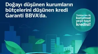 Garanti BBVA'dan Türkiye'nin ilk Kurumsal Yeşil Taşıt Kredisi