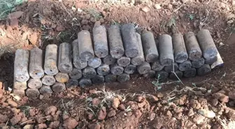 Muş'ta PKK'lı teröristlerce toprağa gömülmüş 49 el yapımı patlayıcı bulundu