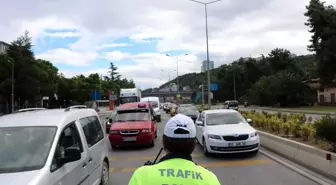 Samsun'da 247 araç trafikten men edildi