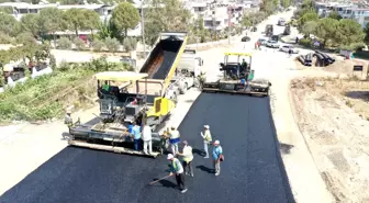 AYDIN BÜYÜKŞEHİR BELEDİYESİ'NİN YOL YAPIM ÇALIŞMALARI TÜM HIZIYLA SÜRÜYOR