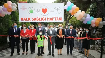 Kırklareli'nde 'Halk Sağlığı Sokağı' açıldı