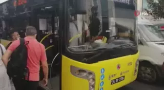 Otobüste 'fazla yolcu aldın ilerle' kavgası