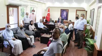 AK Parti Anamur İlçe Teşkilatı, Kaymakam Bozdemir'i ziyaret etti