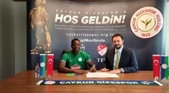 Çaykur Rizespor, Nathan Monzango'yu kiraladı