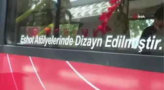 İzmir'in eski otobüsleri hurda değil kafe oluyor