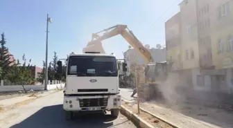 Kızıltepe Stadyum Caddesi'nde Asfaltlama Çalışmaları Başladı