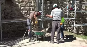 Sinop'ta kale surlarında restorasyon başladı