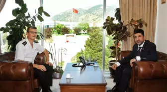 Son dakika: Aydın İl Jandarma Komutanı Engin, Rektör Aldemir ile görüştü