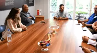 Başkan Gökhan'dan Eğitim-İş'e Ziyaret