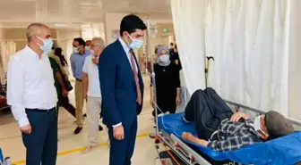 Doğanşehir Kaymakamı Mehmet Kılıç denetimlerde bulundu