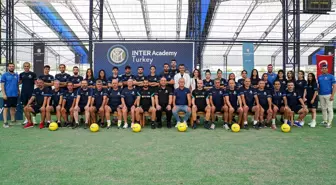 Inter Academy antrenörleri Mersin'de