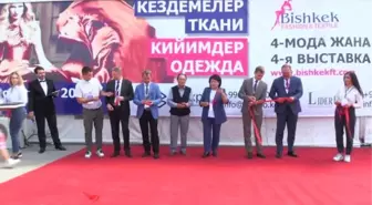 Kırgızistan'da üç gün sürecek 4. Türk Moda ve Tekstil Fuarı açıldı