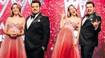 Miss Turkey 2021 finalinde Eser ve Berfu Yenenler arasında güldüren diyalog!