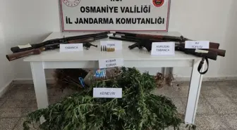 Osmaniye'de uyuşturucu operasyonu: 3 gözaltı