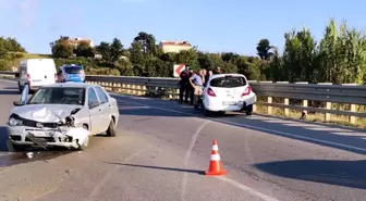 Samsun'da trafik kazası: 2 yaralı
