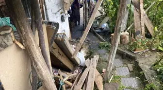 Son dakika haber... Cenaze evinde balkon çöktü: 13 yaralı