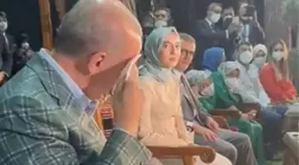 Cumhurbaşkanı Erdoğan'ın duygusal anları! Annesine okuduğu şiiri duyunca gözyaşlarına hakim olamadı