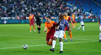 Süper Lig: Trabzonspor: 2 - Galatasaray: 2 (Maç sonucu)