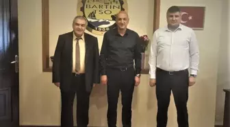 BAKKA Genel Sekreteri Altunsu'dan Bartın TSO Başkanı Balık'a ziyaret