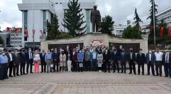 Trabzon'da Ahilik Haftası kapsamında tören düzenlendi