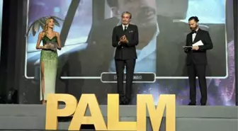 Golden Palm Awards ödül töreni, ünlüler geçidine sahne oldu