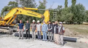 Kütahya'da yeni yerleşim alanlarına kanalizasyon hattı