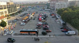 TransAnatolia Rally Raid'de sürücüler Çorum'dan ayrıldı