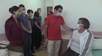ZONGULDAK - Kulak kemiğinde tümör bulunan hemşire 3 saatlik operasyonla sağlığına kavuştu