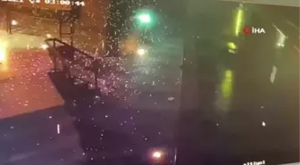 Kadıköy'de restoranda yangın sonrası korkutan patlama kamerada