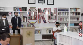 Pazaryeri'nde 'Kahve Tadında Satırlar' kitap kahve projesinin açılışı yapıldı