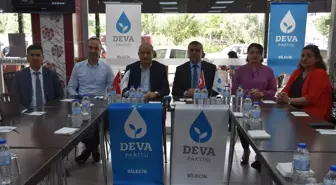 DEVA Partisi Genel Sekreteri Yılmaz Bilecik'te ziyaretlerde bulundu