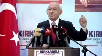 KIRKLARELİ - CHP Genel Başkanı Kılıçdaroğlu (1)