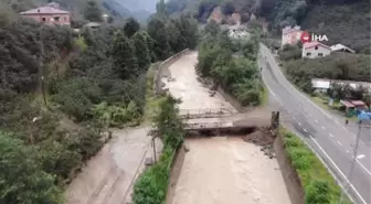 Batlama Deresi taştı, vatandaşlar büyük korku yaşadı