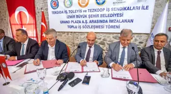 Grand Plaza'da toplu sözleşme sevinci