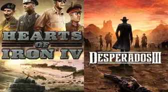 Steam'de Desperados 3 ve Hearts of Iron 4 Kısa Süreliğine Ücretsiz