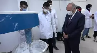 Bitlis'te öğrencilerin ürettiği boyalar okulların ihtiyacını karşılıyor